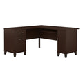 60" L Shaped Wood Desk H2535