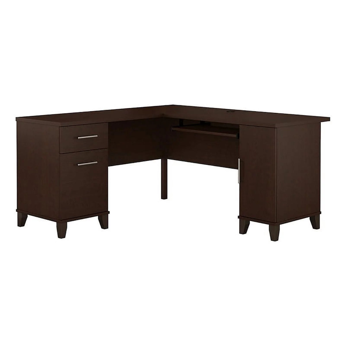 60" L Shaped Wood Desk H2535