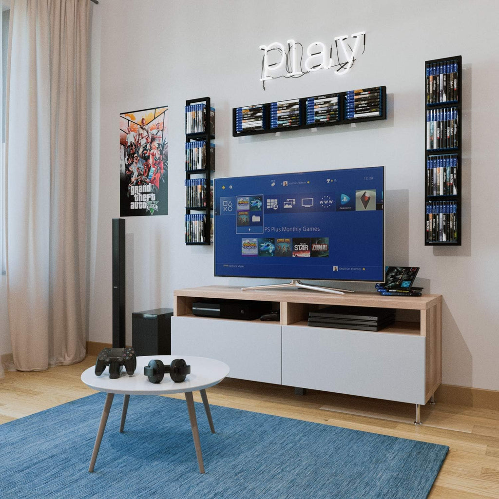 Black Floating Shelves Set of 3 L994987