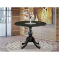 Round Dining Table with Drop Leaves F602