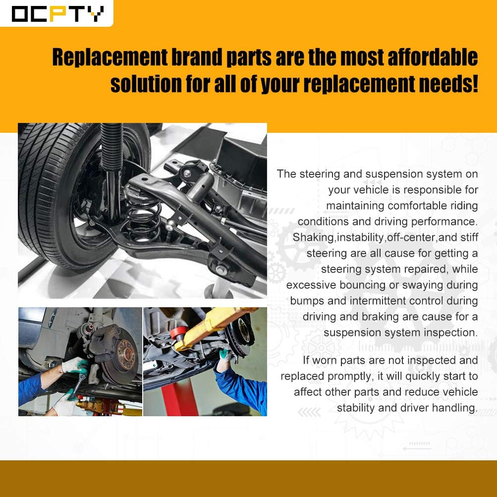 6-Piece Outer Inner Tie Rods and Adjusting Sleeves Z31123