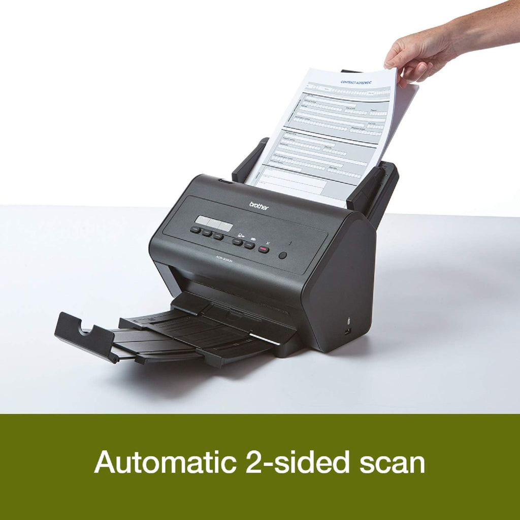Black Network Document Scanner R6155