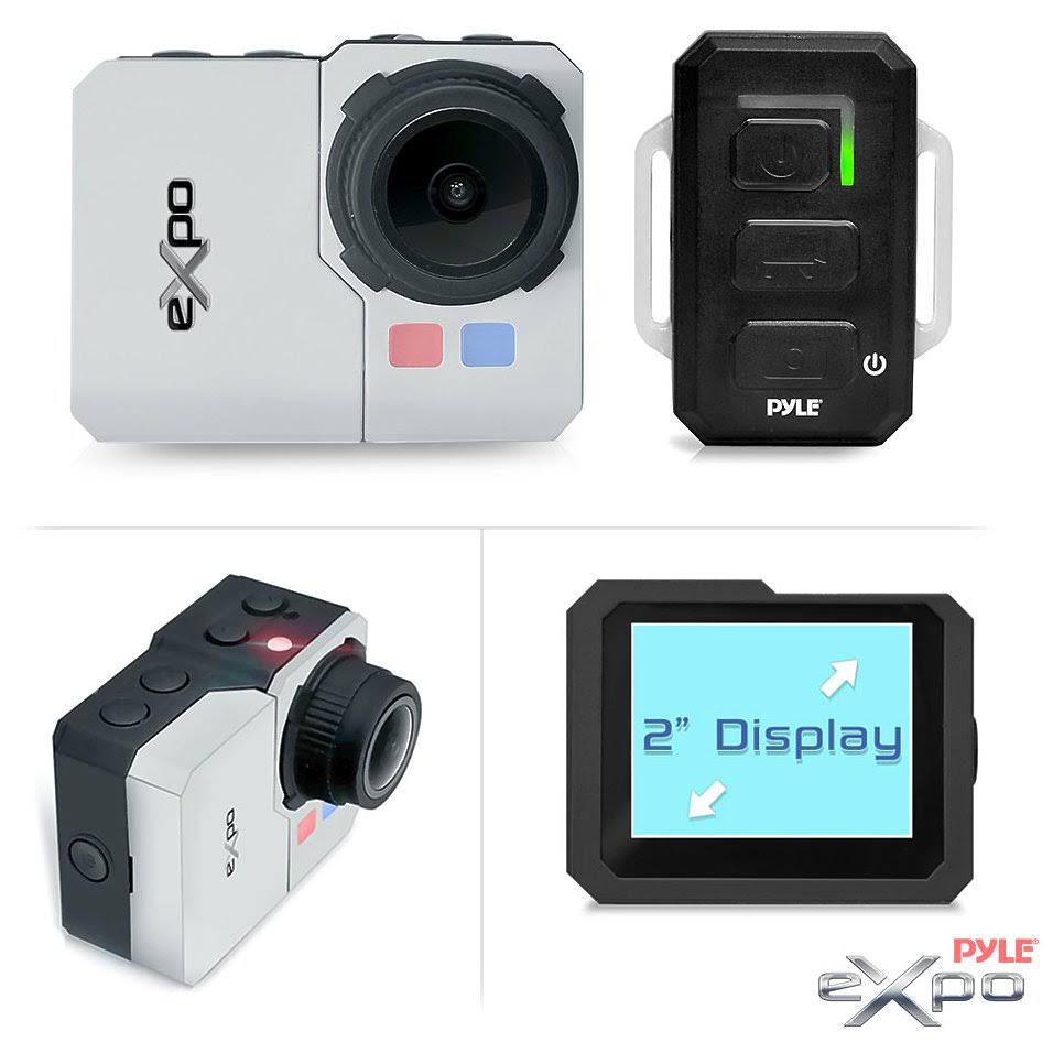 Action Cam with Full HD 1080p Video, 20 Mega Pixel Camera L90655