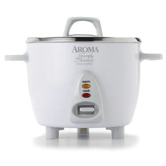 3 Cup Rice Cooker with Stainless Steel Inner Pot F582