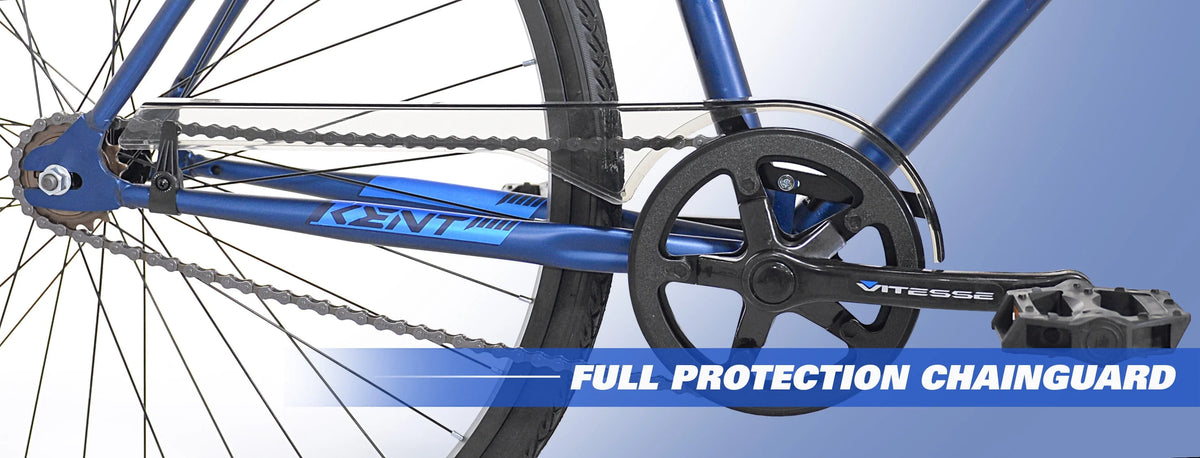 Blue 700c Fixie Bike S648