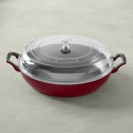 Enameled Cast Iron Everything Pan 3 1/2-Qt. Cranberry X570724