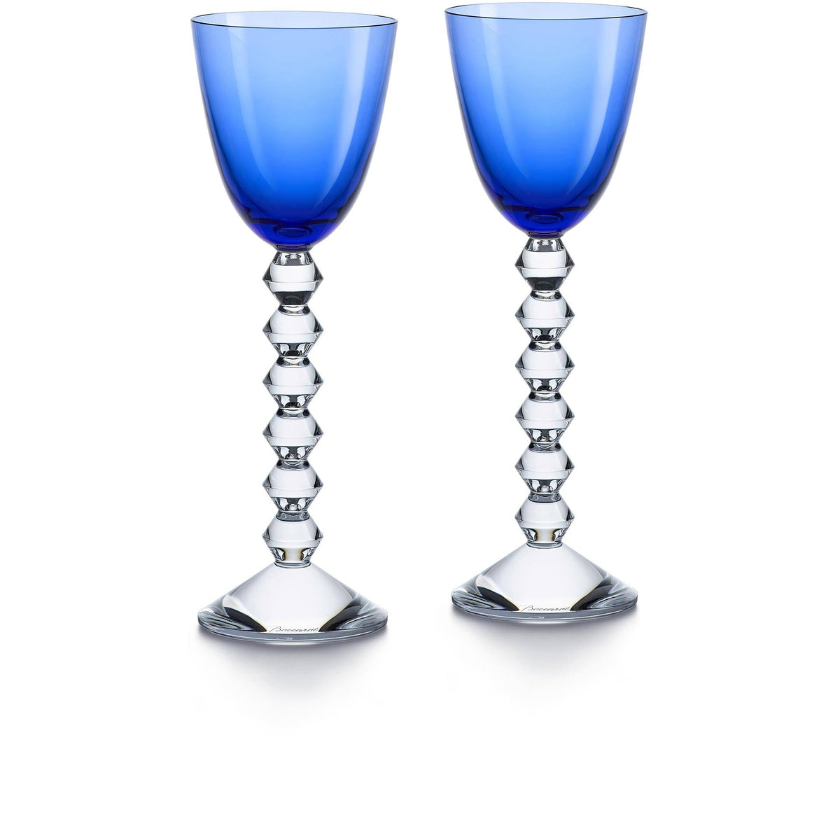 Blue Wine Glass Set of 2 J945