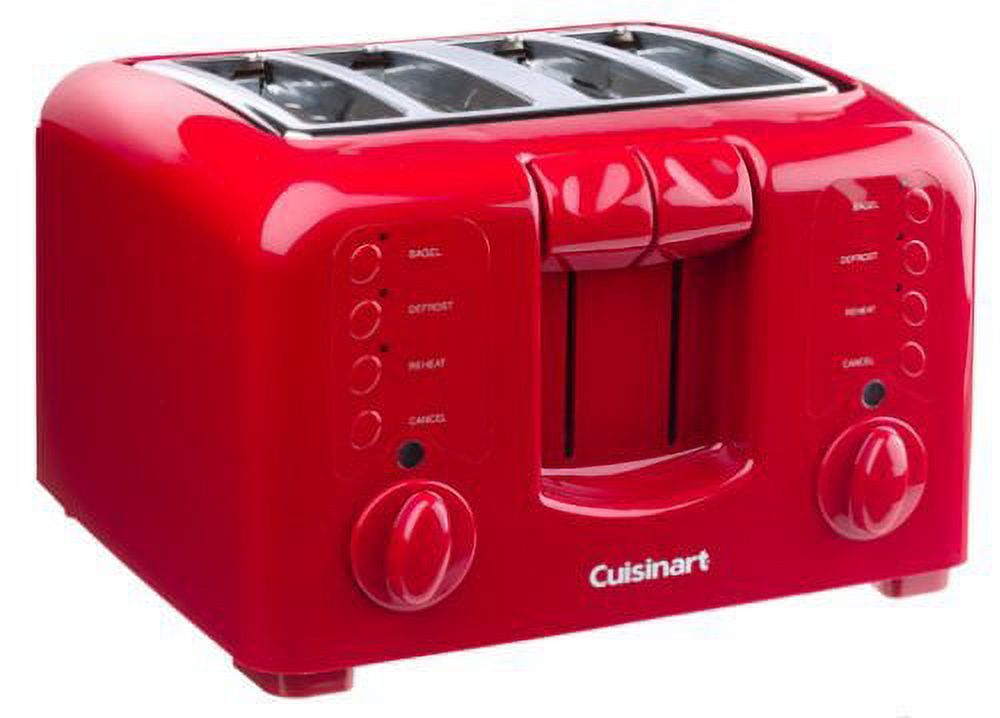 Red 4-Slice Toaster X276
