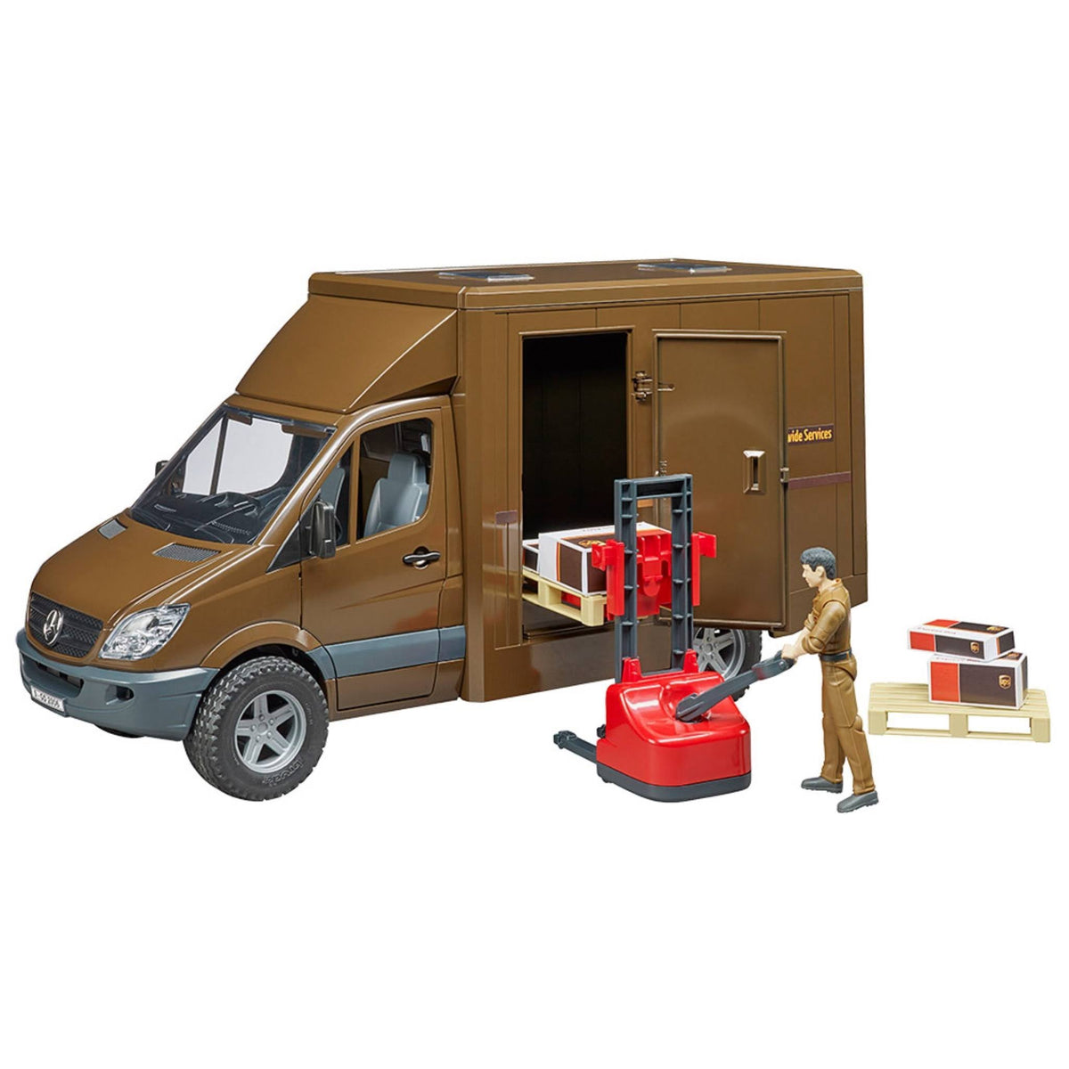 Sprinter Truck with Driver and Accessories S153641