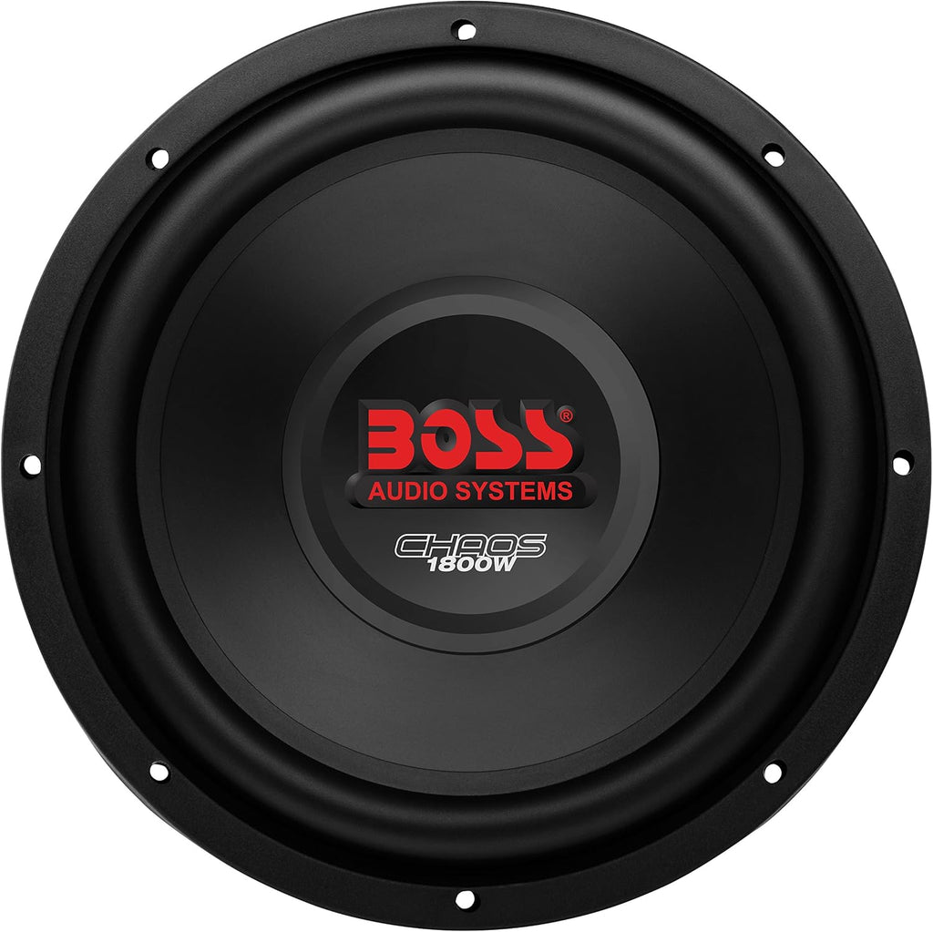 12 Inch Dual 4 Ohm Voice Coil Car Subwoofer Pack of 2 U741918