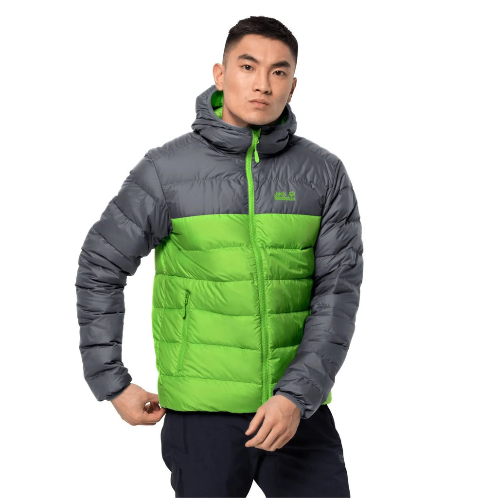 Leaf Green Men Helium Jacket B7662