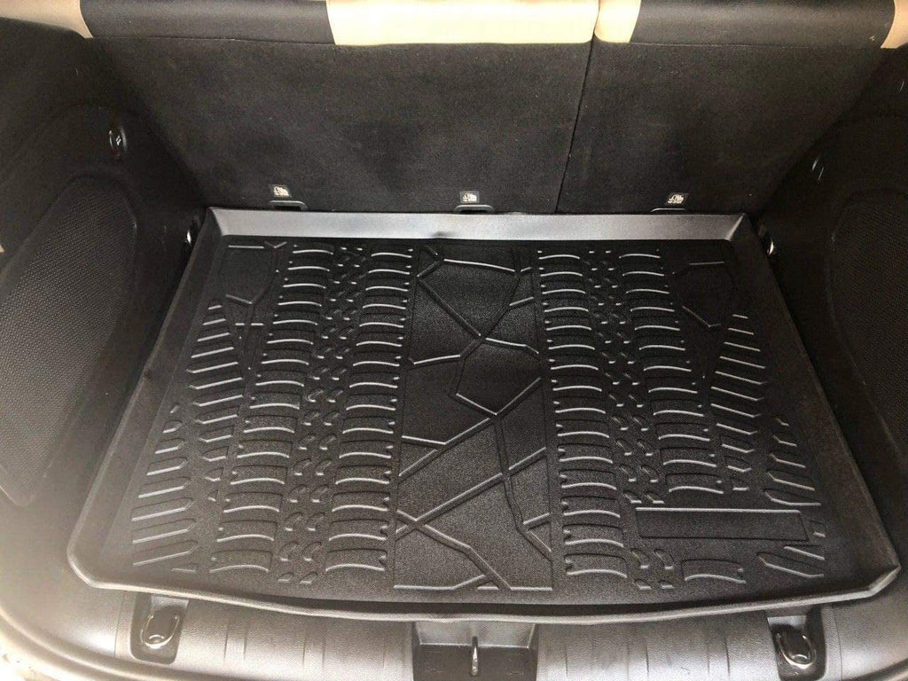 Cargo Liner Trunk Mat for Jeep Renegade 2015-2023 Weather-Resistant Rubber with Raised Lip Z970583