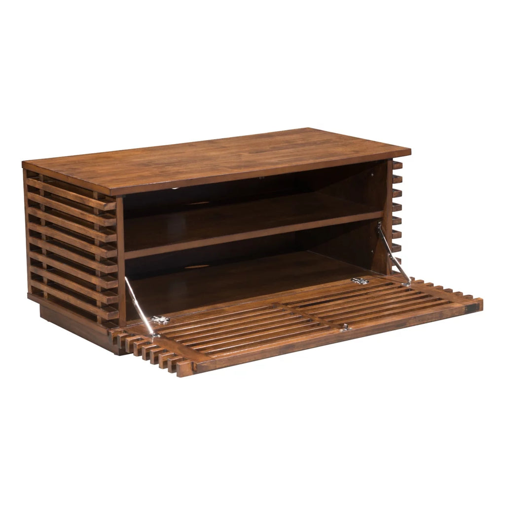 Walnut Entertainment Stand B5487
