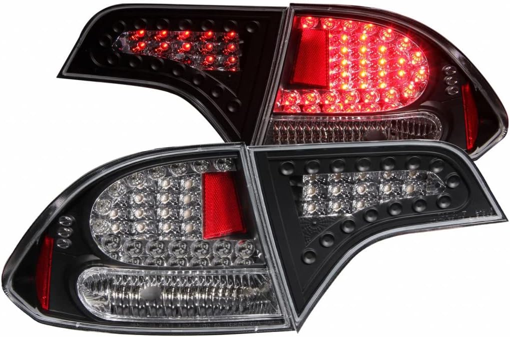 Tail Lights LED Black T400149