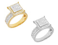 1.3CT Baguette Diamond Ring 10k Gold U412010