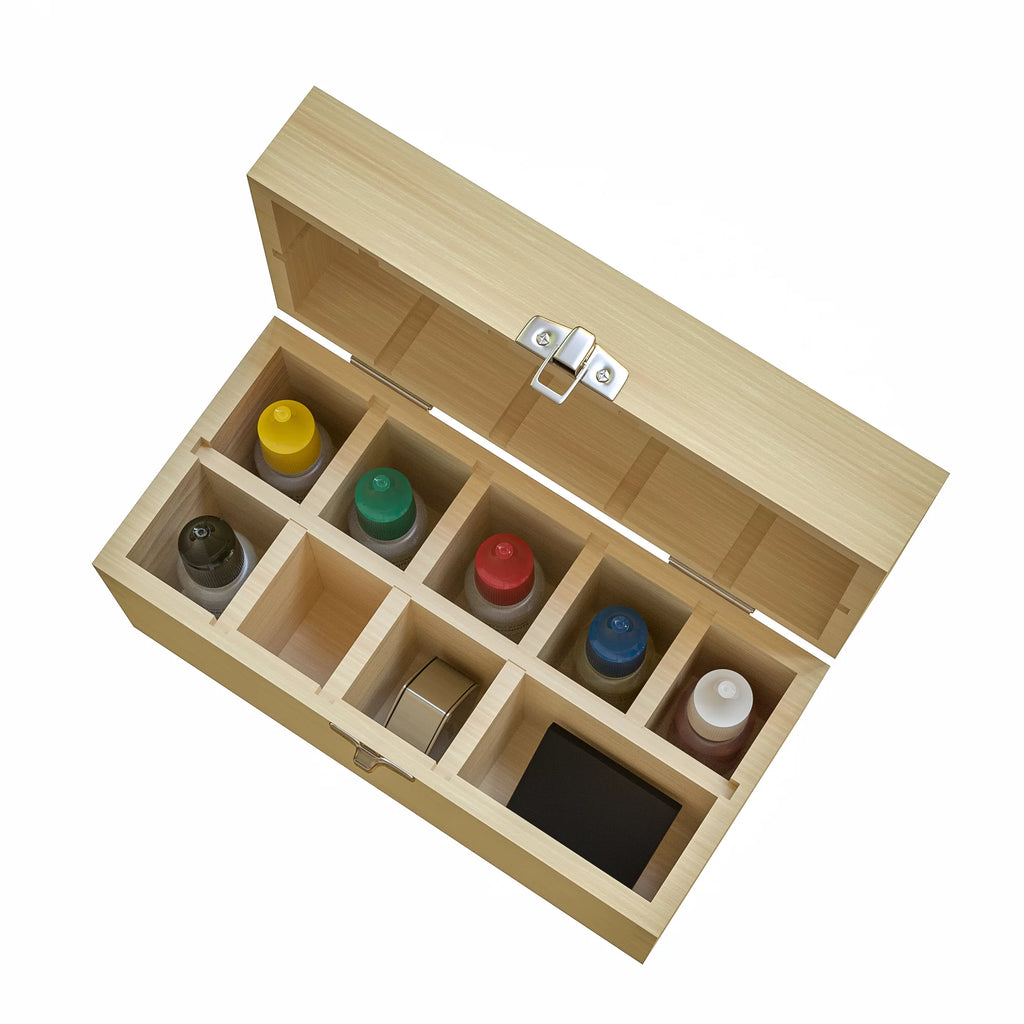 Jewelry Test Kit with Storage Box for 10K 14K 18K 22K 24K Sterling Precious Metals W79912