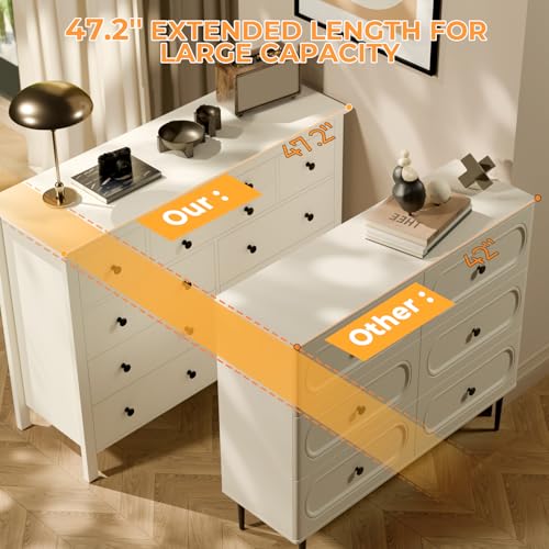 Black 10 Drawer Wood Dresser L12254