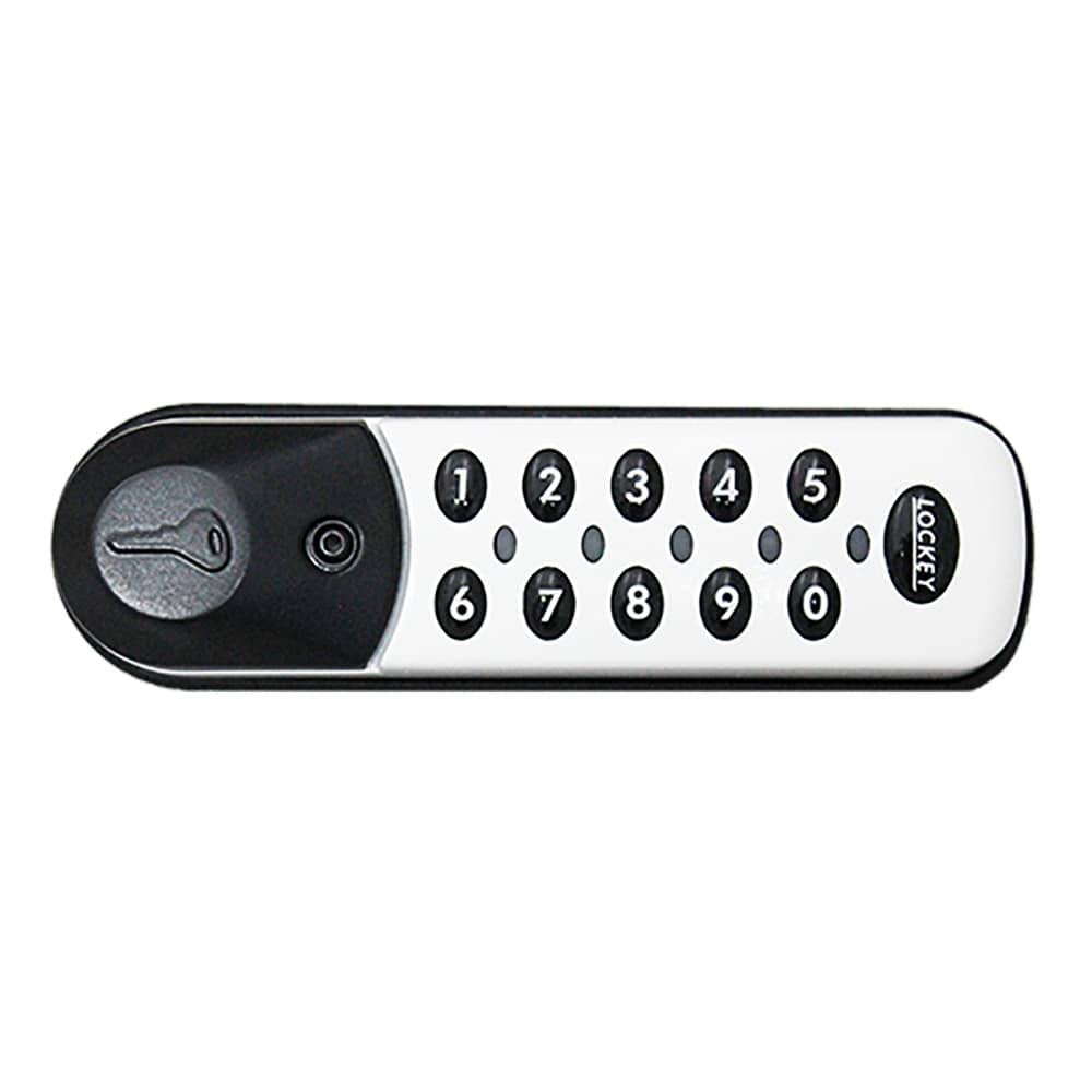Digital Combination Cabinet and Locker Lock White I64580