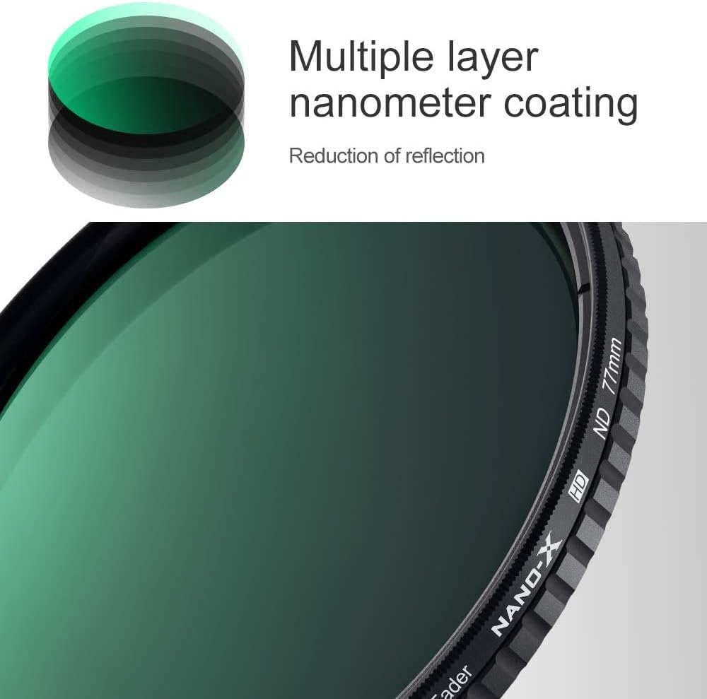 55mm Variable ND Filter ND8-ND128 3-7 Stop H581