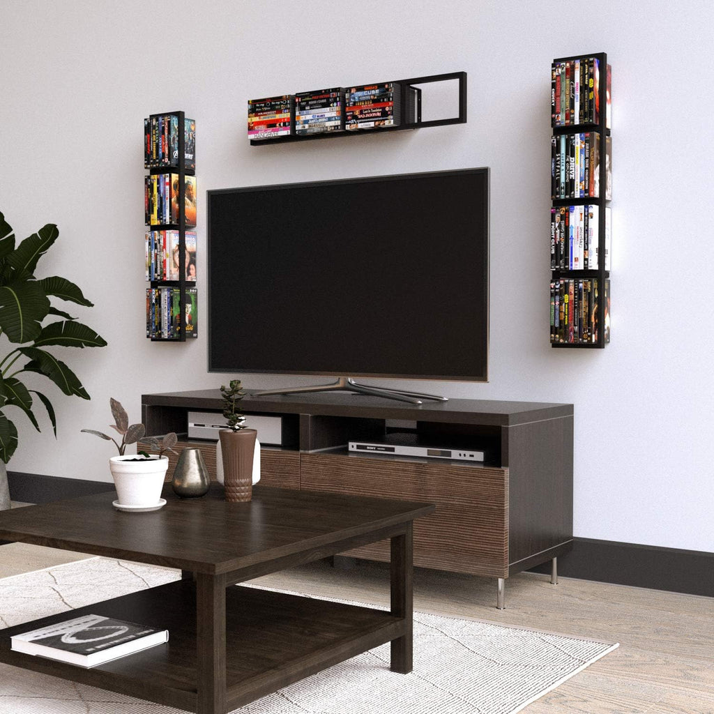 Black Floating Shelves Set of 3 L994987