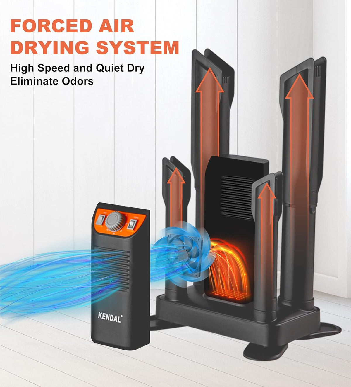 Portable Boot Dryer with Adjustable Tubes M4256