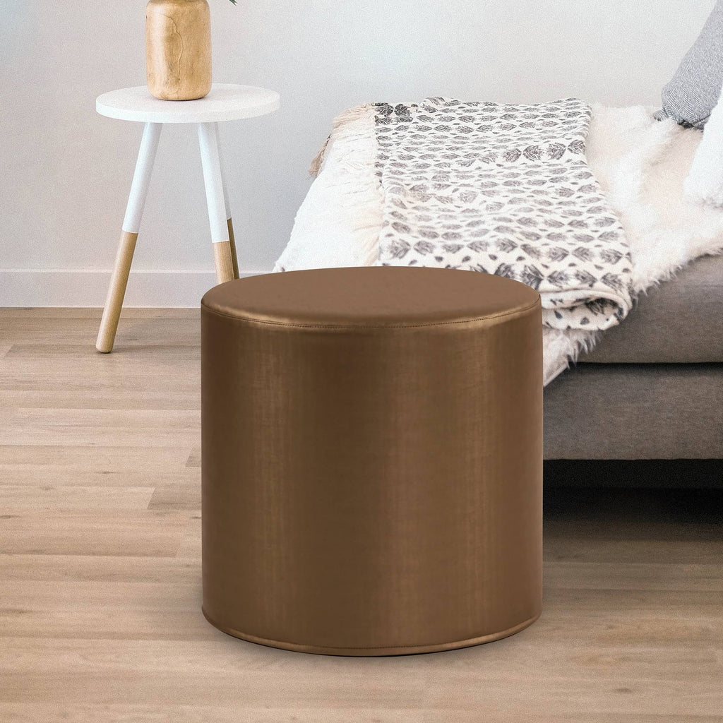 Gold Cylinder Ottoman F761919