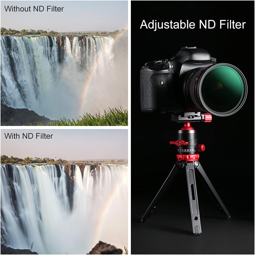 55mm Variable ND Filter ND8-ND128 3-7 Stop H581