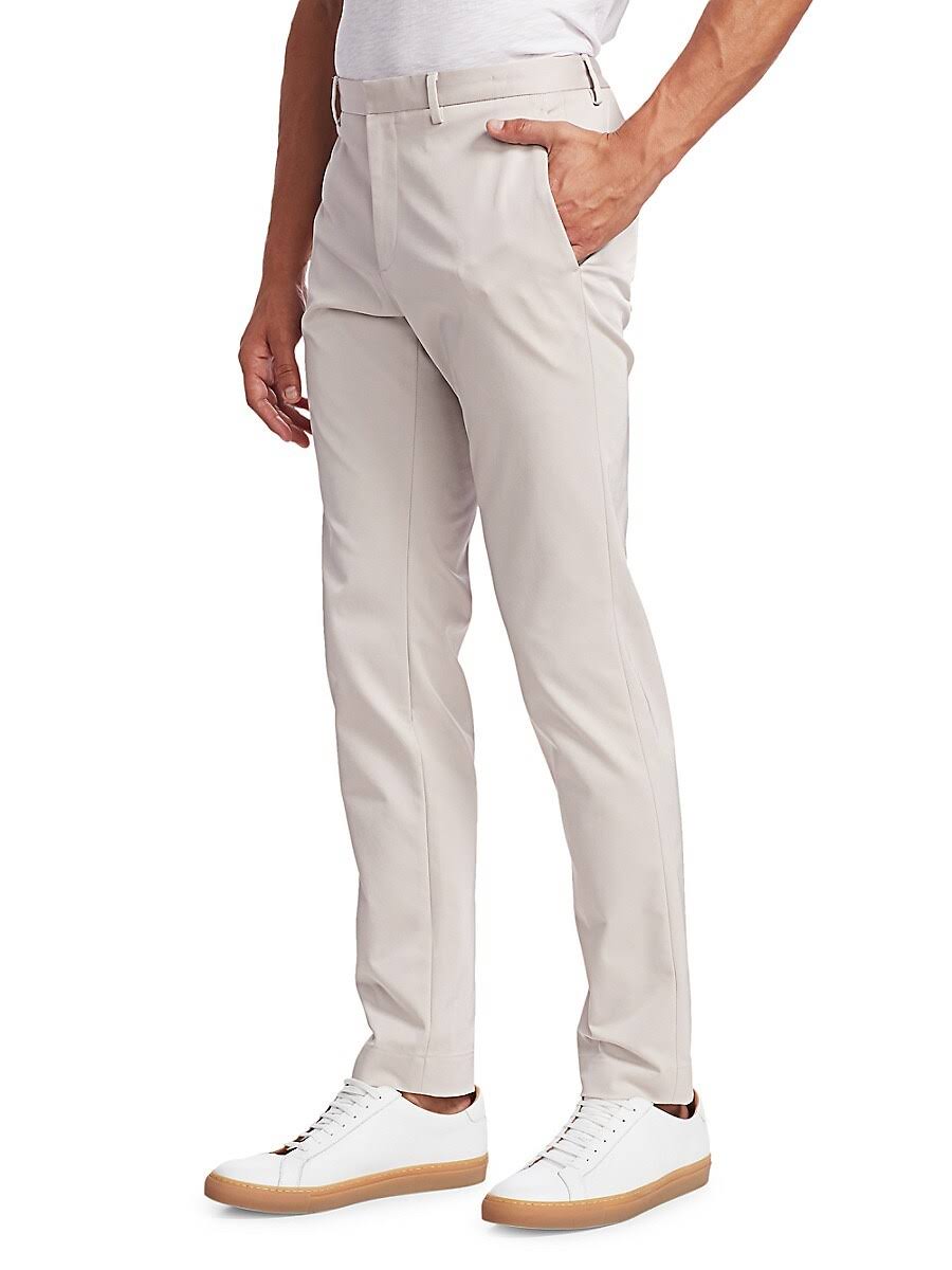 Brown Technical Twill Pants P2304