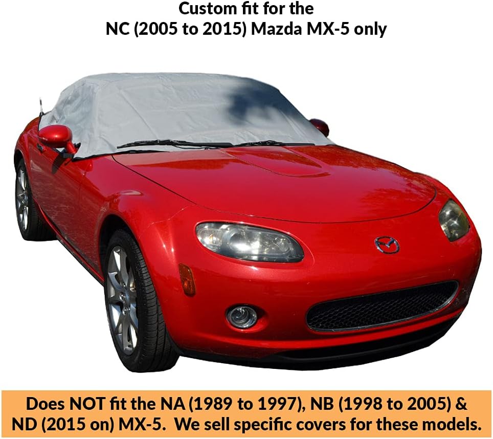 Soft Top Roof Protector Half Cover for Mazda Miata MX5 Mk3 N5727