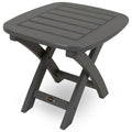Slate Grey Side Table L535