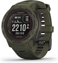 Moss Green Solar-Powered Rugged Outdoor Smartwatch X511081