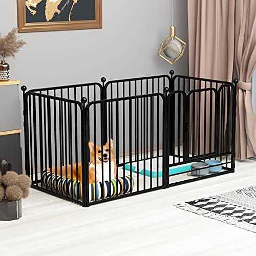 Dog Panel Pet Playpen Heavy Duty Exercise Pen H98381
