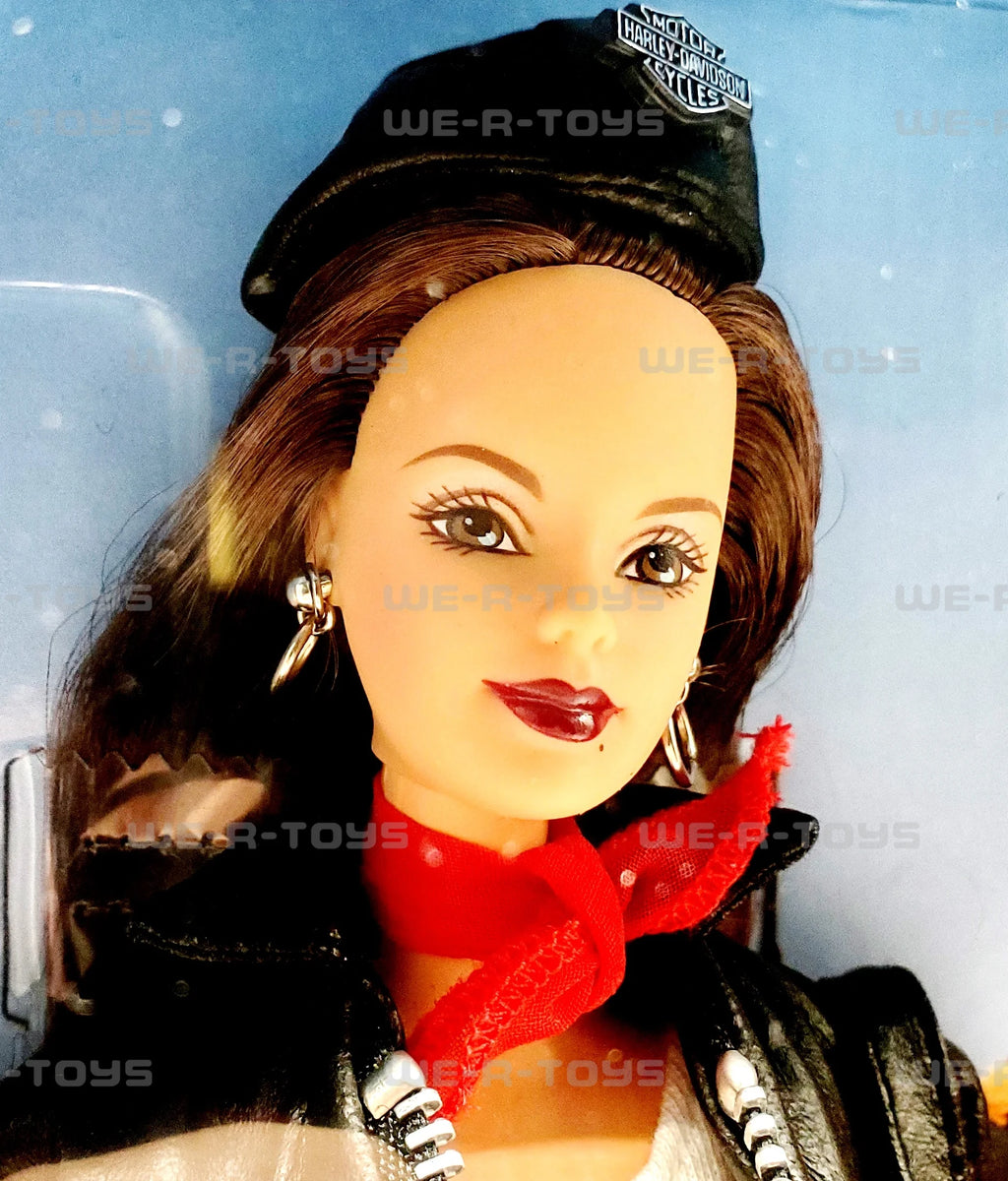 Brunette Barbie Doll Motorcycle C897556