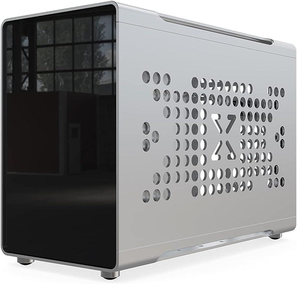 Mini ITX Aluminum Computer Case with Tempered Glass T612
