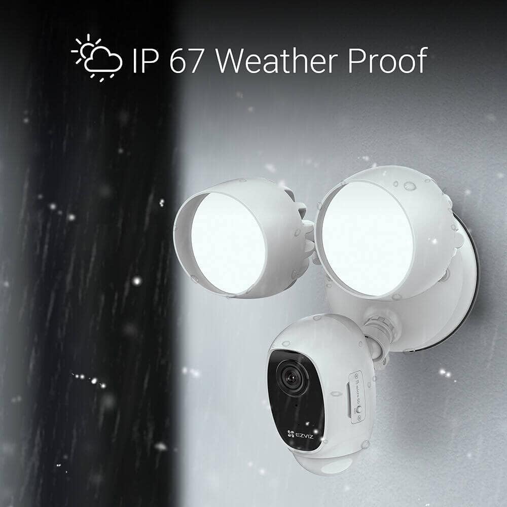 Floodlight Security Camera WiFi 1080P Weatherproof C7164