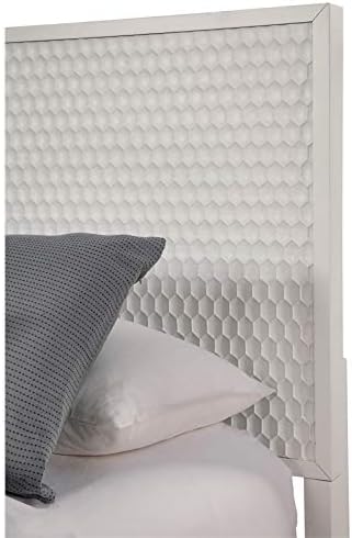 White Pearl California King Wood Headboard W272