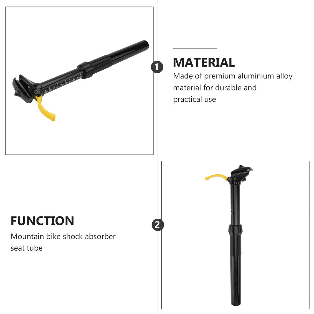Bike Seatpost Suspension Aluminum Cycling Post L691428