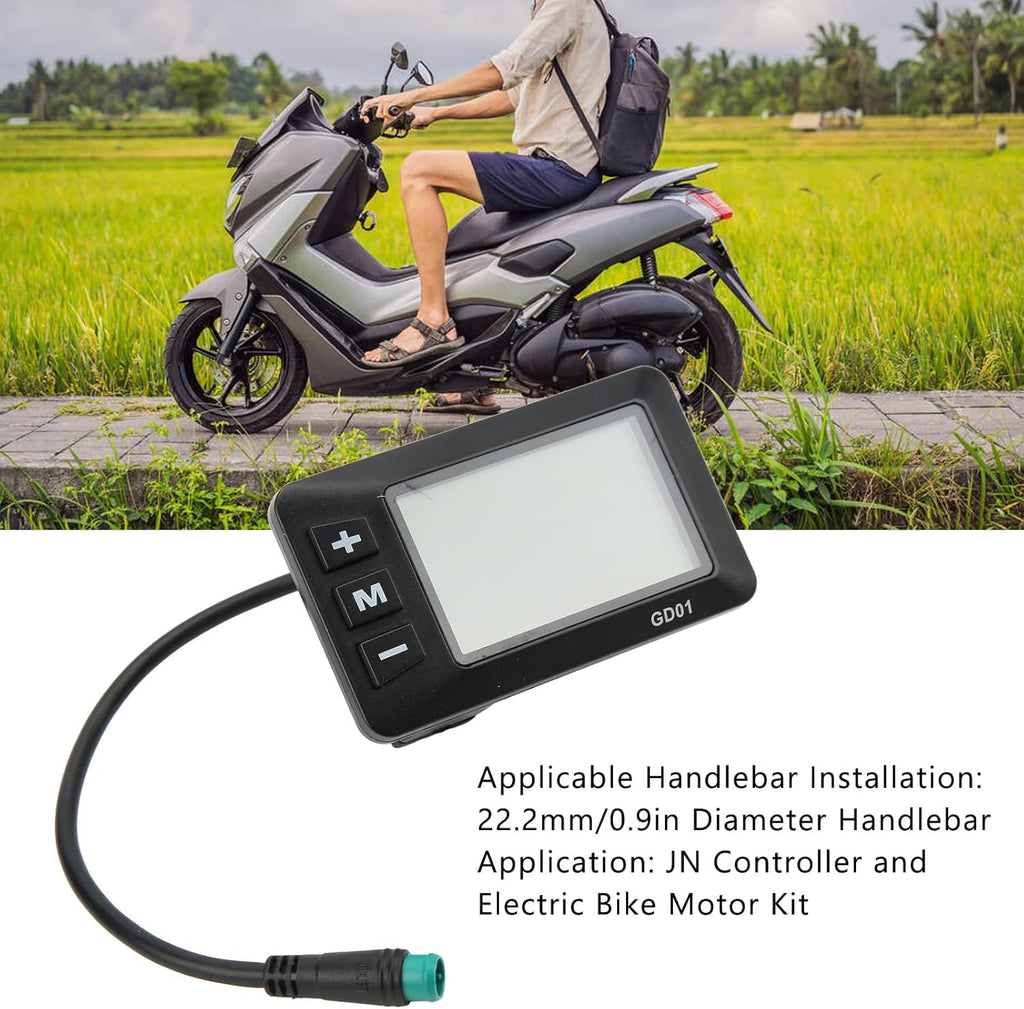 5 Pin Waterproof Speedometer and Odometer with Backlight LCD Display S6397