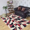 Hand Tufted Contemporary Wool 9'x12' Area Rug H885
