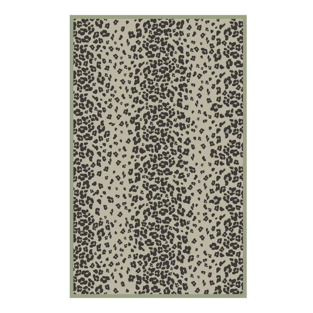 Grassland Green 8' x 10' Spotted Area Rug T34775