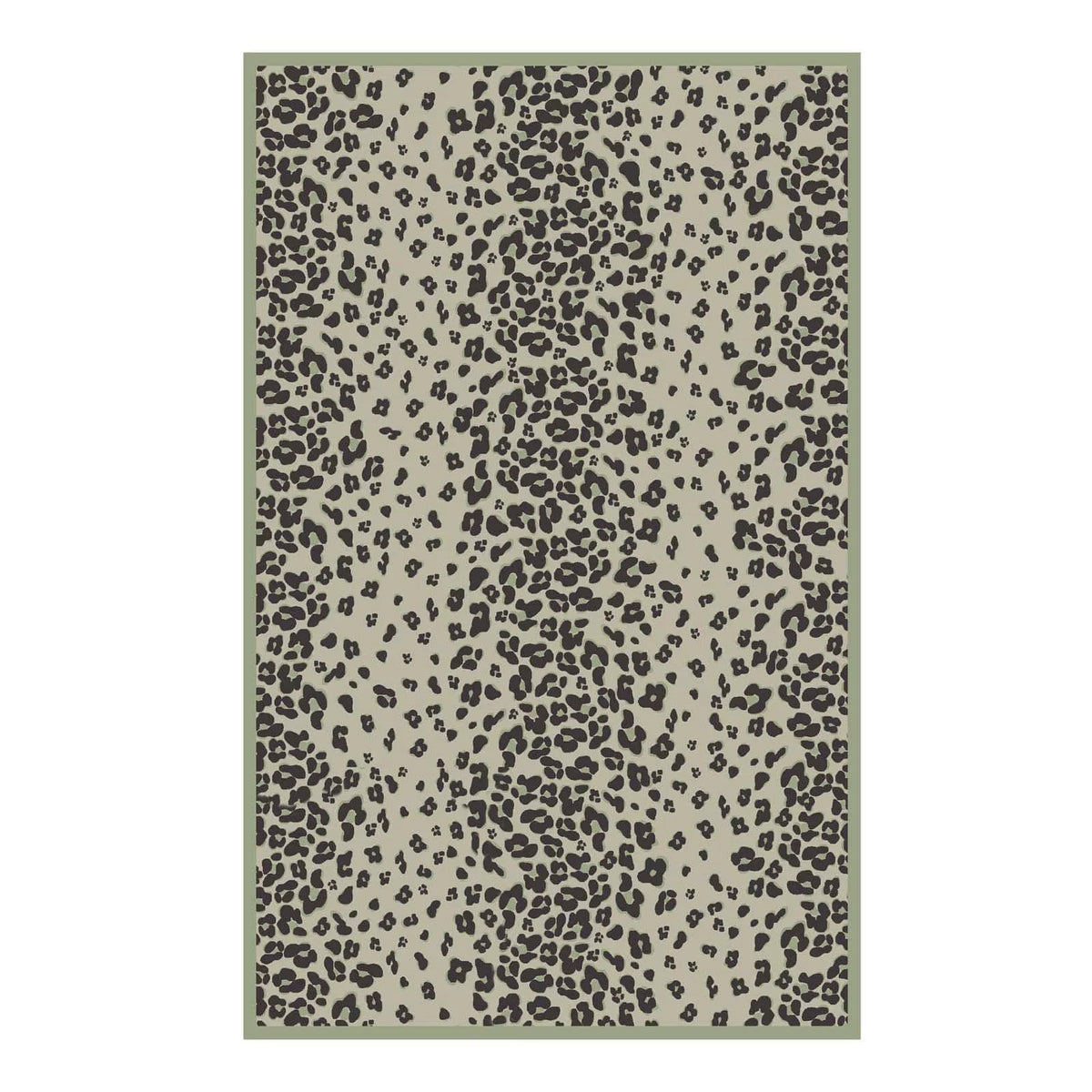 Grassland Green 8' x 10' Spotted Area Rug T34775