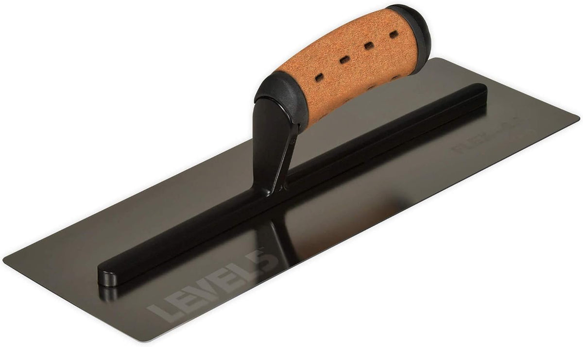 14" x 4.75" Flex Drywall Curved Trowel, 0.5MM Blade, Pack of 2 R95088
