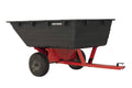 Red Tow Poly Cart 17 Cu. ft K8069