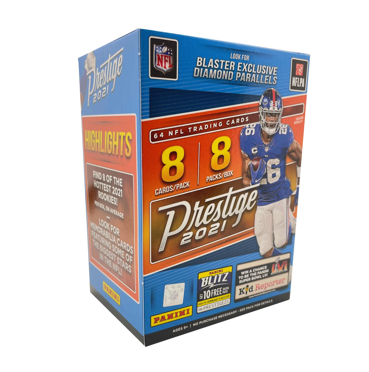 NFL Trading Cards Blaster Box T7129