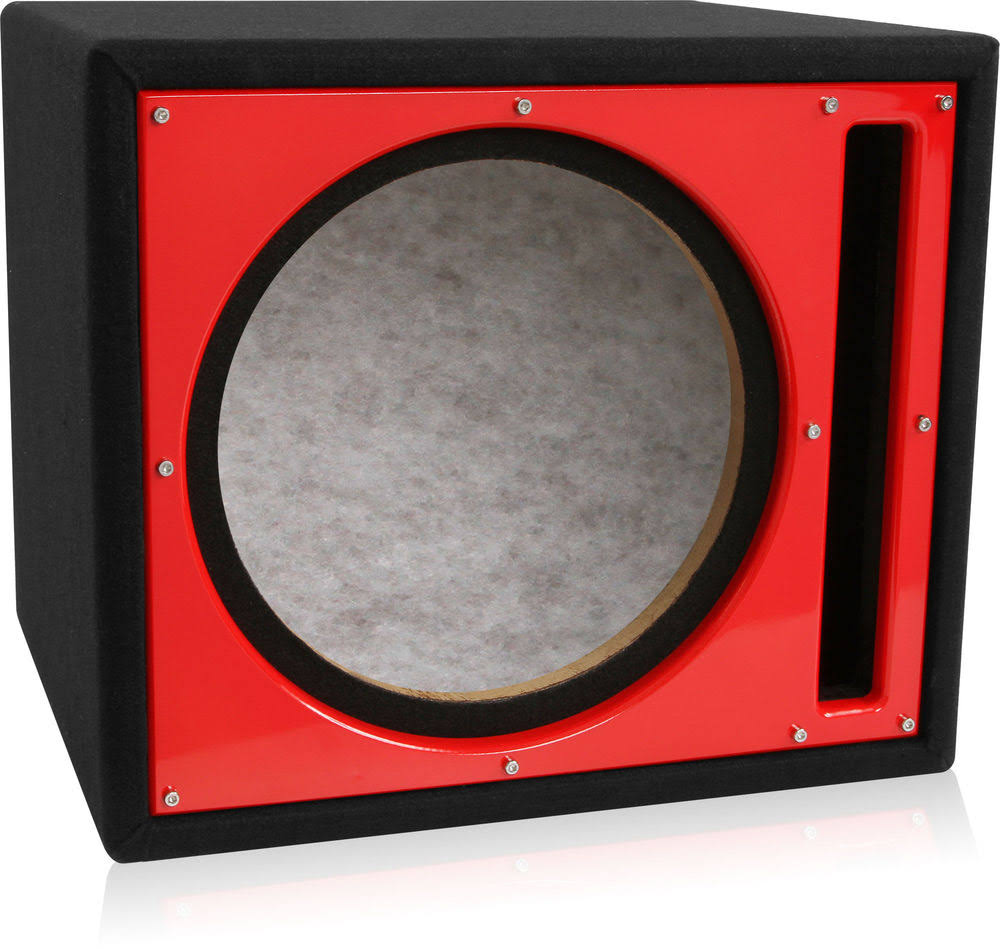 Single 12in Ported Car Subwoofer Box Enclosure H392