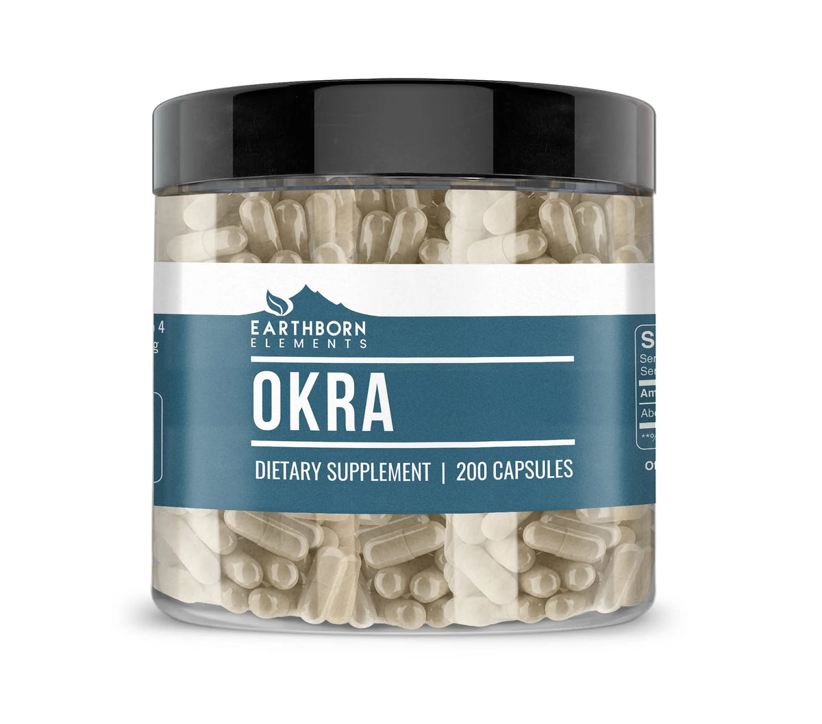 Okra Extract 200 Capsules F454