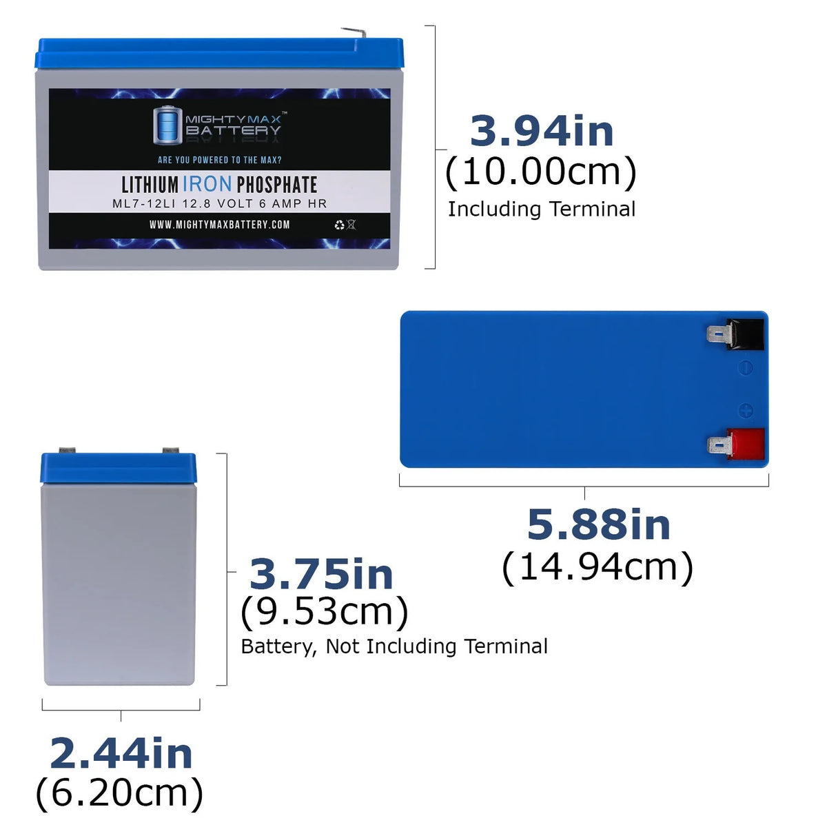 12V 7AH Lithium Replacement Battery N27496