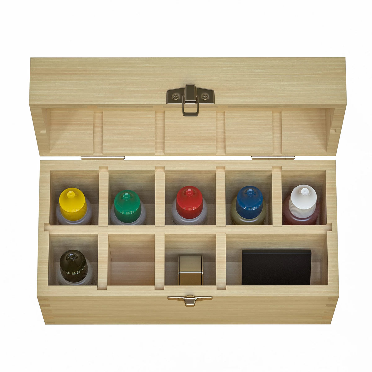 Jewelry Test Kit with Storage Box for 10K 14K 18K 22K 24K Sterling Precious Metals W79912