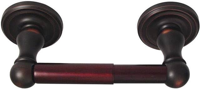Flat Black Brass Toilet Paper Holder W39395
