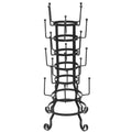 Black Iron Mug Glass Cup Bottle Hanger Drying Rack Organizer Stand V25894